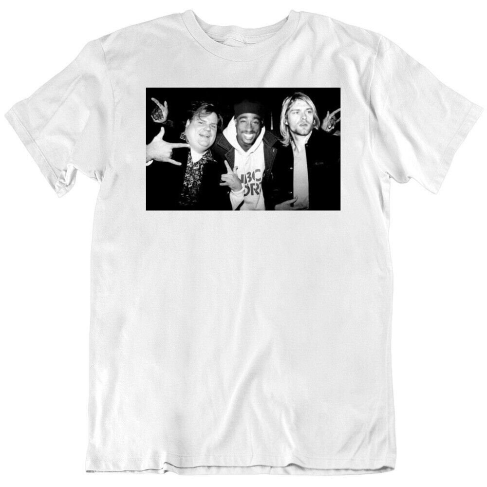 Kurt Cobain Tshirt - Kurt Cobain Tshirt White